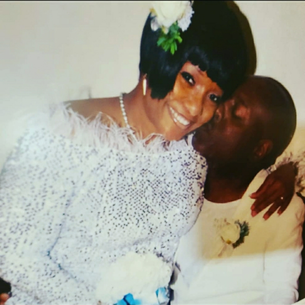 Wedding dress with feathers